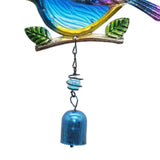 Maxbell Bird Shape Outdoor Wind Chimes Hanging Musical Wind Chime Blue Bell