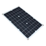 Maxbell 20W Flexible Solar Panel Battery Charging Kit with Car Charger for Car Boat