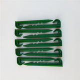 Maxbell 10Pcs/Set Plastic Garden Stakes Tent Pegs