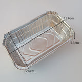 Maxbell 10Pcs/Set BBQ Aluminum Foil Grease Drip Pans