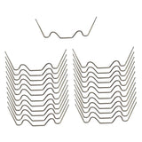 Maxbell 25Pcs Greenhouse Glazing Clips Stainless Steel W Spring Wire for Greenhouse