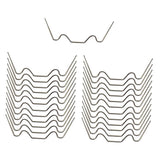 Maxbell 25Pcs Greenhouse Glazing Clips Stainless Steel W Spring Wire for Greenhouse