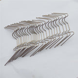 Maxbell 25Pcs Greenhouse Glazing Clips Stainless Steel W Spring Wire for Greenhouse