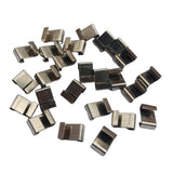 Maxbell 25pcs Stainless Steel Z-Lap Type Greenhouse Glazing Clips Garden Supplies