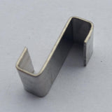 Maxbell 25pcs Stainless Steel Z-Lap Type Greenhouse Glazing Clips Garden Supplies