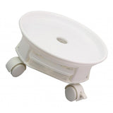 Maxbell Movable Flower Pot Tray Rolling Plant Caddy Flowerpot Base Plant Stand 24cm
