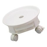 Maxbell Movable Flower Pot Tray Rolling Plant Caddy Flowerpot Base Plant Stand 27cm
