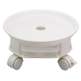Maxbell Movable Flower Pot Tray Rolling Plant Caddy Flowerpot Base Plant Stand 30cm