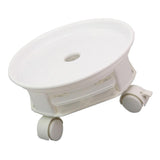 Maxbell Movable Flower Pot Tray Rolling Plant Caddy Flowerpot Base Plant Stand 35cm