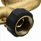Maxbell 4 Way Garden Hose Splitter Heavy Duty Water Hose Adapter Europe Thread