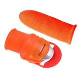 Maxbell Garden Silicone Thumb Knife Harvesting Plant S(with Latex Finger Cover)