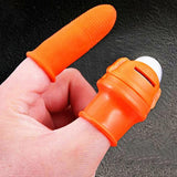 Maxbell Garden Silicone Thumb Knife Harvesting Plant S(with Latex Finger Cover)