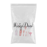 Maxbell 1 Set Succulent Tool Mini Garden Set Bonsai Plant Kits  Set of 12 Pink