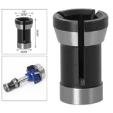 Maxbell Precision Milling Cutter Collets Adapter Engraving Trimming Chuck Head 8mm