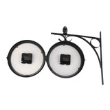Maxbell Outdoor Garden Wall Clock Double Sided Cast Bracket Art Clock