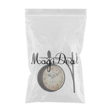 Maxbell Outdoor Garden Wall Clock Double Sided Cast Bracket Art Clock
