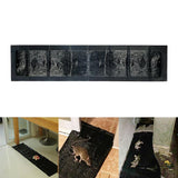 Maxbell Rat Trap Snare Mouse Glue Traps Mice Rodent Sticky Boards Catcher Tool Black