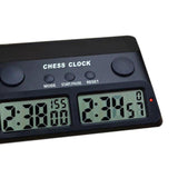 1pc Electronic Chess Clock Gifts Timer Clock Accessories Battery Operate black