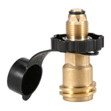 Maxbell QCC Propane Tank Cylinder Adapter Camping BBQ 50LB Pressure Regulator Valve