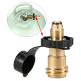 Maxbell QCC Propane Tank Cylinder Adapter Camping BBQ 50LB Pressure Regulator Valve
