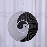 Maxbell Wind Spinners with Stable Stake Garden Spinner Reflective Painting  Style9