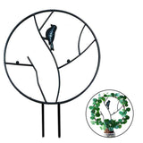 Maxbell Garden Trellis Climbing Vine Potted Plants Support Trellises 30cm Black