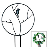 Maxbell Garden Trellis Climbing Vine Potted Plants Support Trellises 30cm Black