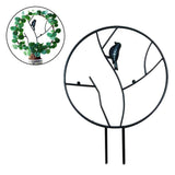 Maxbell Garden Trellis Climbing Vine Potted Plants Support Trellises 30cm Black
