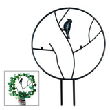 Maxbell Garden Trellis Climbing Vine Potted Plants Support Trellises 30cm Black