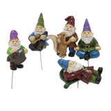 Maxbell 5x Fairy Miniature Figurine Garden Ornament Yard Decor House Accessories