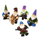 Maxbell 5x Fairy Miniature Figurine Garden Ornament Yard Decor House Accessories
