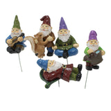 Maxbell 5x Fairy Miniature Figurine Garden Ornament Yard Decor House Accessories