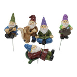 Maxbell 5x Fairy Miniature Figurine Garden Ornament Yard Decor House Accessories