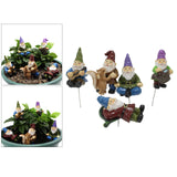 Maxbell 5x Fairy Miniature Figurine Garden Ornament Yard Decor House Accessories