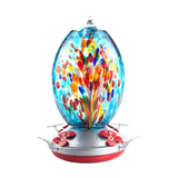 Maxbell Leak-Proof Hummingbird Nectar Feeder with 4 Feeder Ports Easy to Clean D