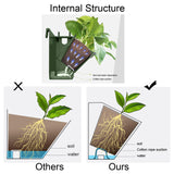Maxbell Vertical Garden Hanging Flower Pot Indoor Outdoor Wall Planter Dark Green