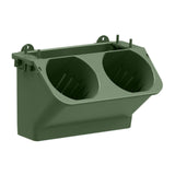 Maxbell Vertical Garden Hanging Flower Pot Indoor Outdoor Wall Planter Dark Green