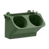 Maxbell Vertical Garden Hanging Flower Pot Indoor Outdoor Wall Planter Dark Green