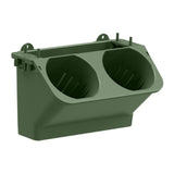 Maxbell Vertical Garden Hanging Flower Pot Indoor Outdoor Wall Planter Dark Green
