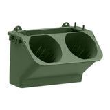 Maxbell Vertical Garden Hanging Flower Pot Indoor Outdoor Wall Planter Dark Green
