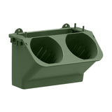 Maxbell Vertical Garden Hanging Flower Pot Indoor Outdoor Wall Planter Dark Green
