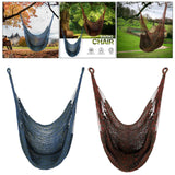 Maxbell Flexible Hammock Swing Seat Camping Hanging Chair Outdoor Travel 440lb Blue