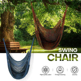 Maxbell Flexible Hammock Swing Seat Camping Hanging Chair Outdoor Travel 440lb Red