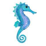 Metal Seahorse Wall Decoration Art Hanging Bedroom Fairy Garden Yard Porch