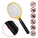 Maxbell Bug Zapper Fly Swatter for Home Powerful 1500V Grid Safe to Touch yellow