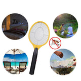 Maxbell Bug Zapper Fly Swatter for Home Powerful 1500V Grid Safe to Touch yellow