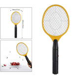 Maxbell Bug Zapper Fly Swatter for Home Powerful 1500V Grid Safe to Touch yellow