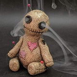 Voodoo Doll Cone Burner Incense Burner Desktop Resin Ornament Handmade Carft Left