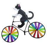 Maxbell Windmill Pinwheel Wind Spinner Toy Garden Party Decor Black Cat 50x90cm