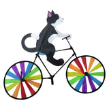 Maxbell Windmill Pinwheel Wind Spinner Toy Garden Party Decor Black Cat 50x90cm